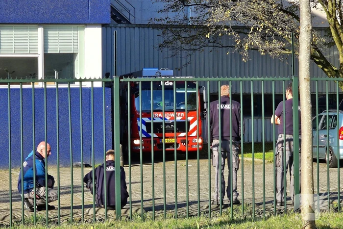 Brandweer ingezet voor brandmelding in bedrijfspand