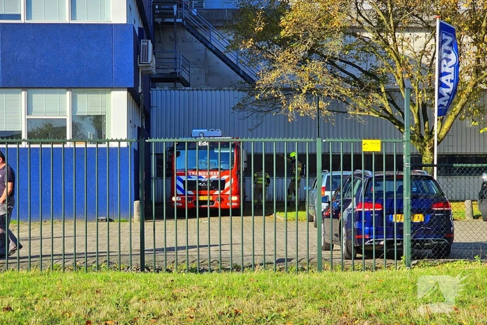 Brandweer ingezet voor brandmelding in bedrijfspand