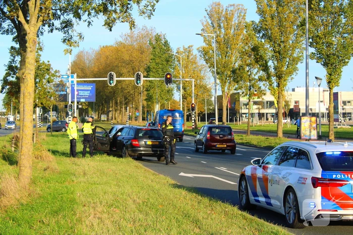 Drie voertuigen beschadigd bij kettingbotsing