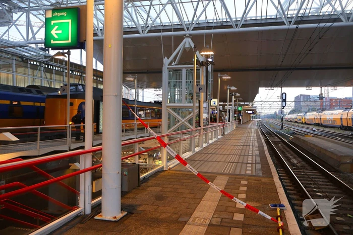 Perrons ontruimd tijdens onderzoek bij trein