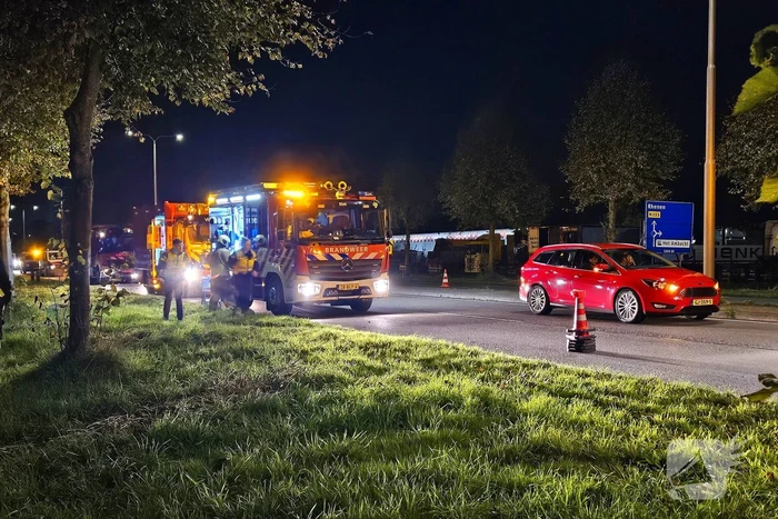 Brandweer oefent ernstig ongeval op provinciale weg