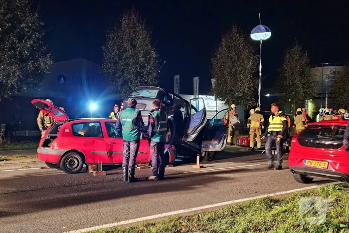 Brandweer oefent ernstig ongeval op provinciale weg