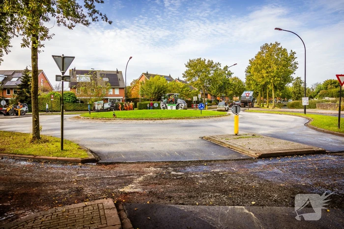 Omleidingen in buurt Hoge Hoven in Nieuwland door wegwerkzaamheden