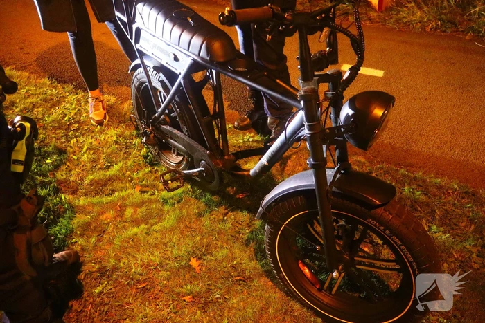 Fatbiker en fietser komen met elkaar in botsing