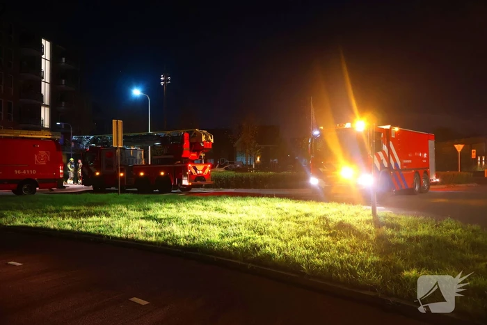 Flat ontruimd na explosie in appartement