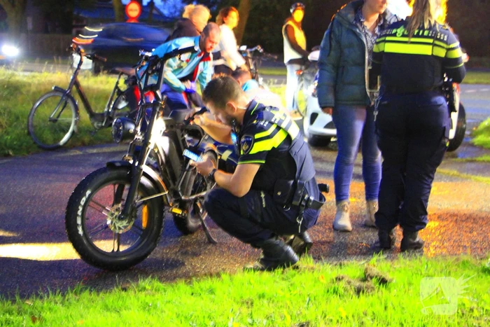Mountainbiker ten val na aanrijding met fatbiker