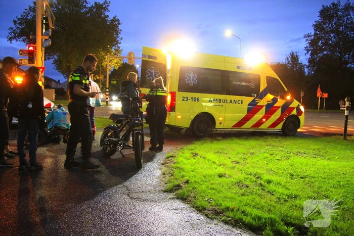 Mountainbiker ten val na aanrijding met fatbiker