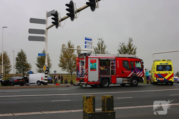 Meerdere voertuigen betrokken bij aanrijding