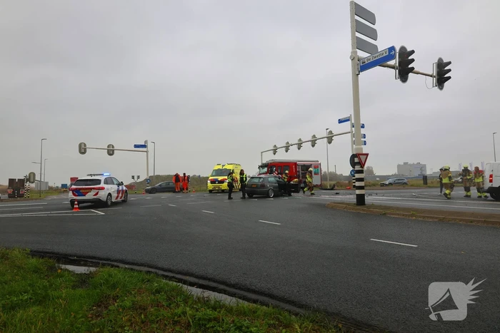 Meerdere voertuigen betrokken bij aanrijding