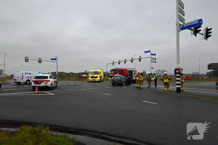 Meerdere voertuigen betrokken bij aanrijding