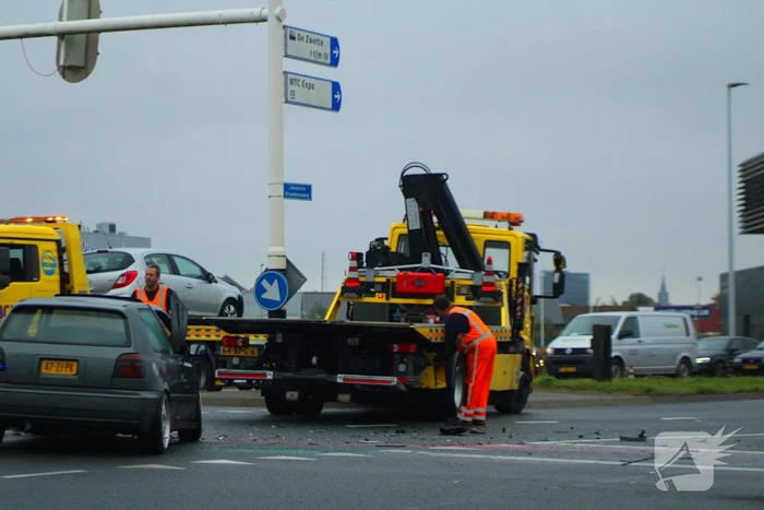 Meerdere voertuigen betrokken bij aanrijding