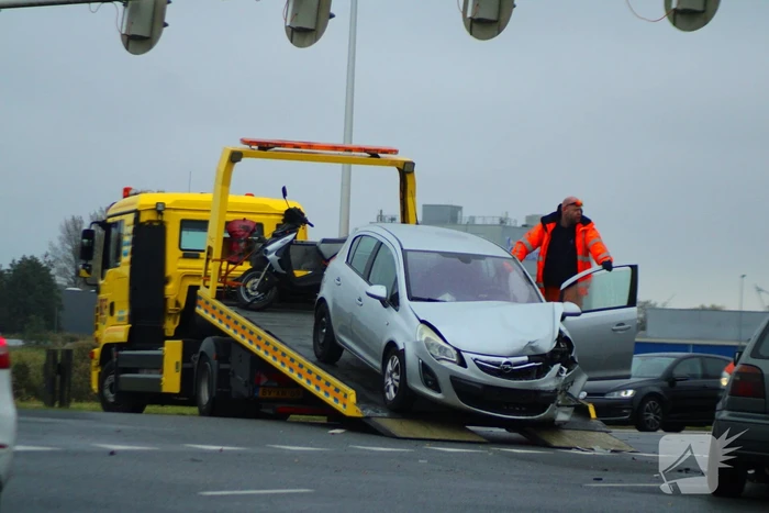 Meerdere voertuigen betrokken bij aanrijding