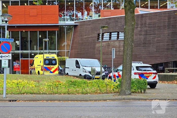 Traumahelikopter ingezet bij Marnix College