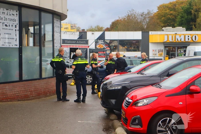 Politieoptreden na overlast in kringloopwinkel