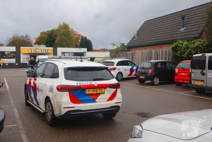 Politieoptreden na overlast in kringloopwinkel
