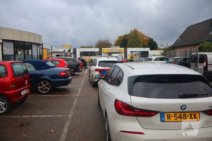 Politieoptreden na overlast in kringloopwinkel