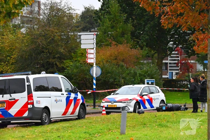 Scooterrijder gewond na achtervolging
