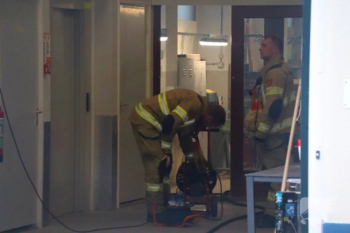 Brand in werkplaats snel onder controle
