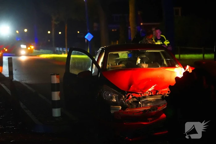 Gewonde bij botsing tussen auto en trekker in Langelo