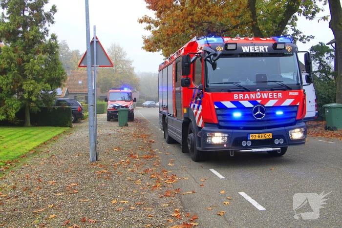 Gasleiding geraakt tijdens graafwerkzaamheden
