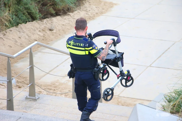 Bruiloft gast probeert trap af te rijden