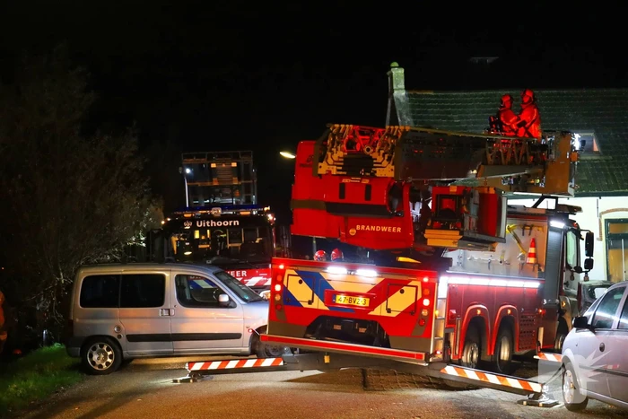Auto totaal verwoest door brand