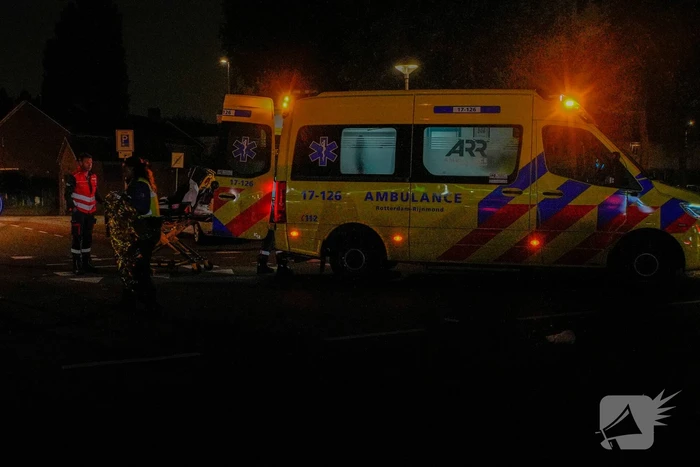 Scooterrijder gewond na ongeval met personenauto