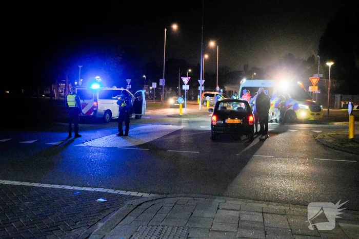 Scooterrijder gewond na ongeval met personenauto
