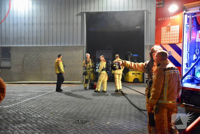 Stoom uit oven zorgt voor brandmelding op industrieterrein