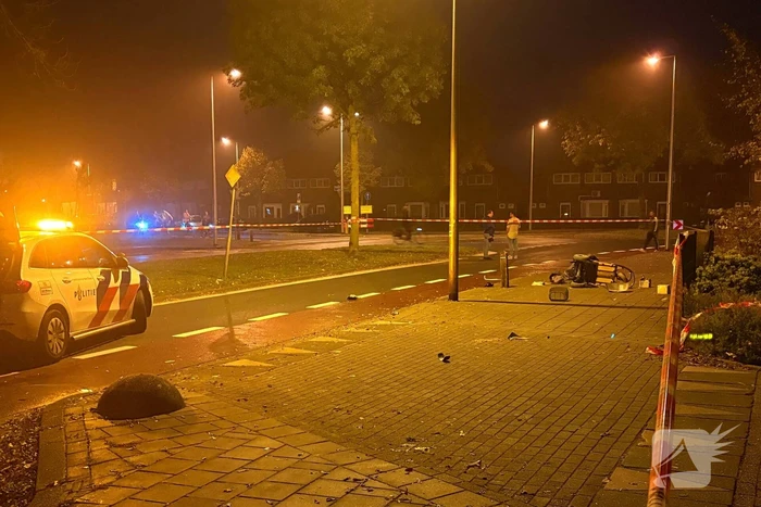 Bestuurder laat zwaargewonde scootmobieler achter