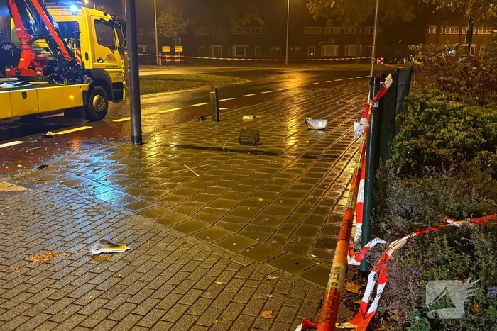 Bestuurder laat zwaargewonde scootmobieler achter