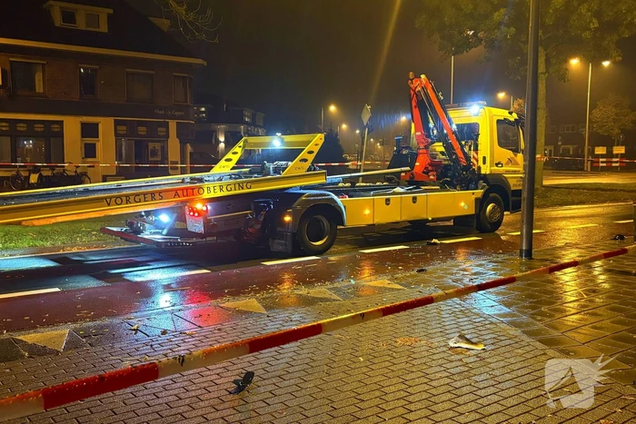 Bestuurder laat zwaargewonde scootmobieler achter
