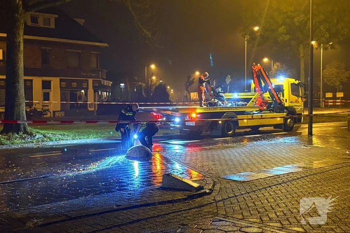 Bestuurder laat zwaargewonde scootmobieler achter
