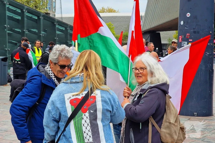 Grote opkomst bij demonstratie Centraal Station