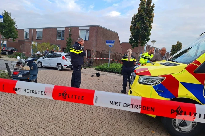 Zwaargewonden bij ongeval in woonwijk