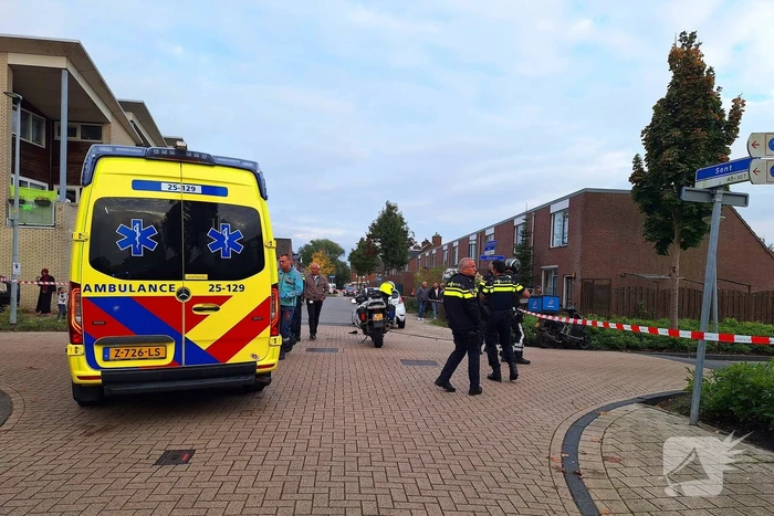 Zwaargewonden bij ongeval in woonwijk