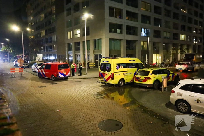 Bewoners op straat door grote brand in appartement