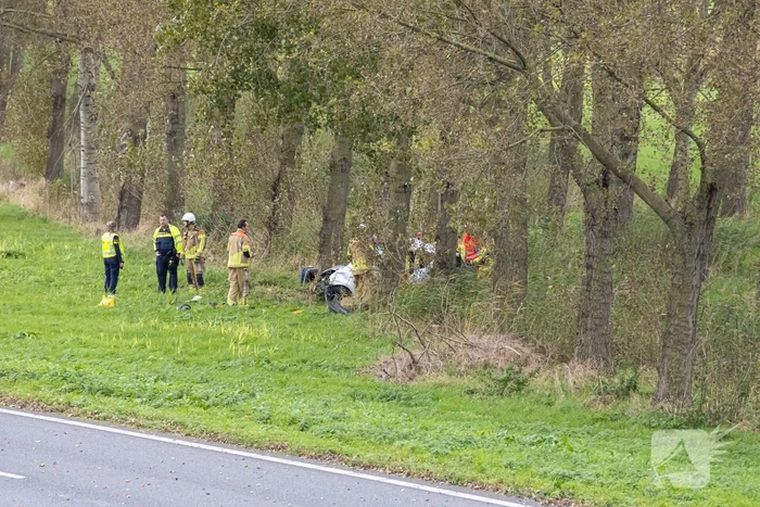 Traumahelikopter landt op snelweg bij ongeval