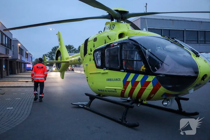 Traumateam ingezet voor gewonde personen