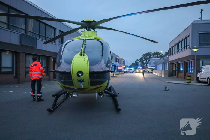 Traumateam ingezet voor gewonde personen