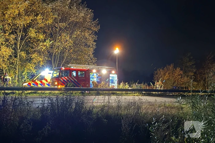 Twee auto's betrokken bij ongeval op snelweg