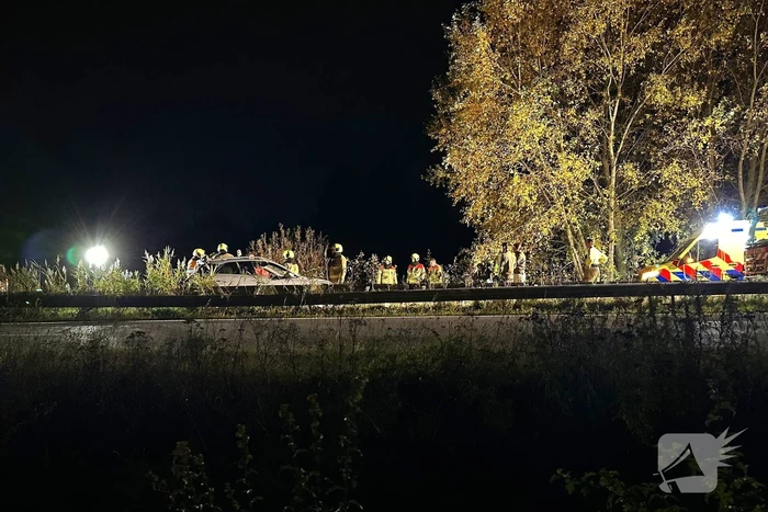 Twee auto's betrokken bij ongeval op snelweg