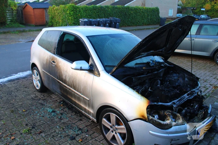 Personenwagen total-loss door brand