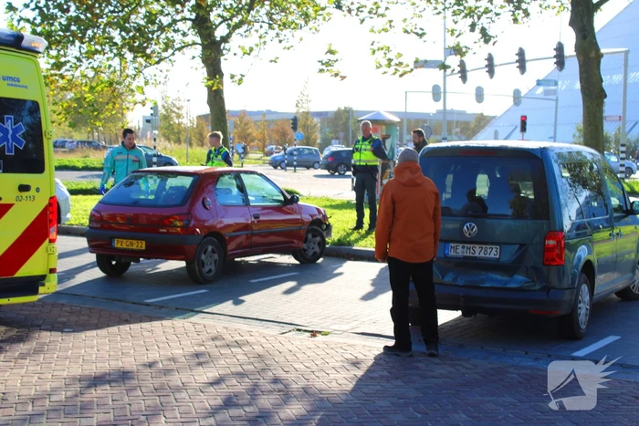 Flinke schade na kop-staartbotsing