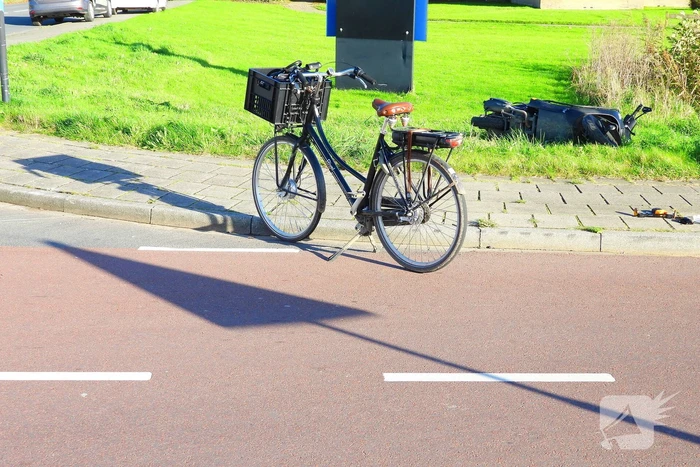 Scooterrijder gewond bij botsing met auto