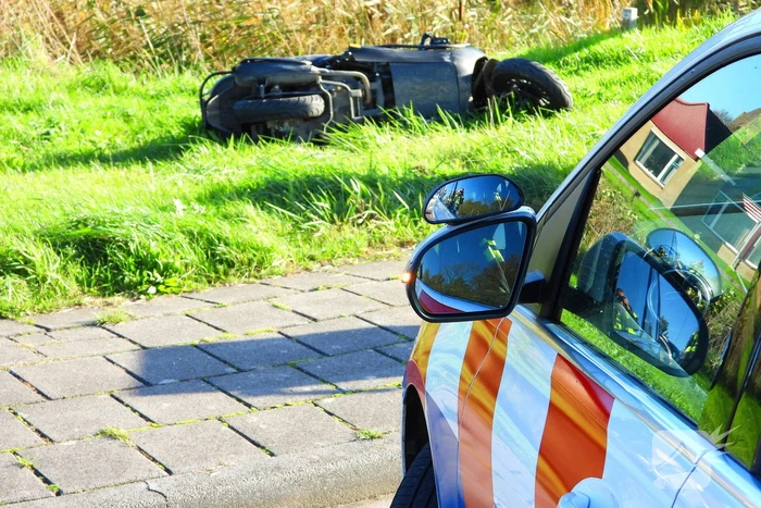 Scooterrijder gewond bij botsing met auto
