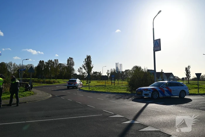 Scooterrijder gewond bij botsing met auto
