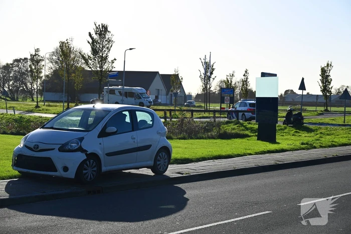 Scooterrijder gewond bij botsing met auto