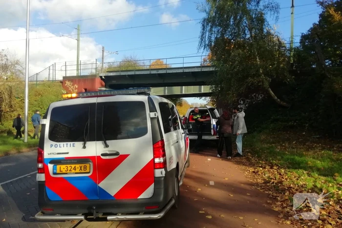 Voetganger gewond bij botsing met fietser
