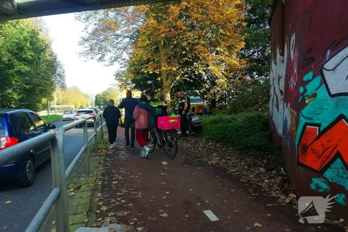 Voetganger gewond bij botsing met fietser
